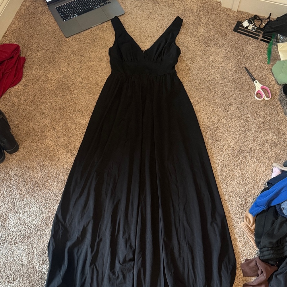 Ever Pretty Classic Black Maxi Dress